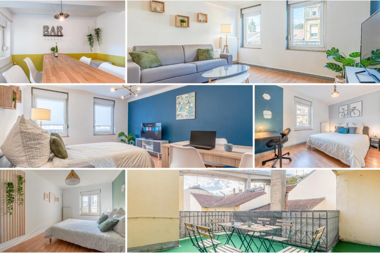 1 Studio & 4 Appts - 1 A 4 Lits - 1 A 7 Pers - 1 Immeuble - Confort, Flexibilite ------ English - 1 Studio & 4 Apts - 1 To 4 Beds - 1 To 7 Guests - Same Building - Comfort, Flexibility Hayange 外观 照片