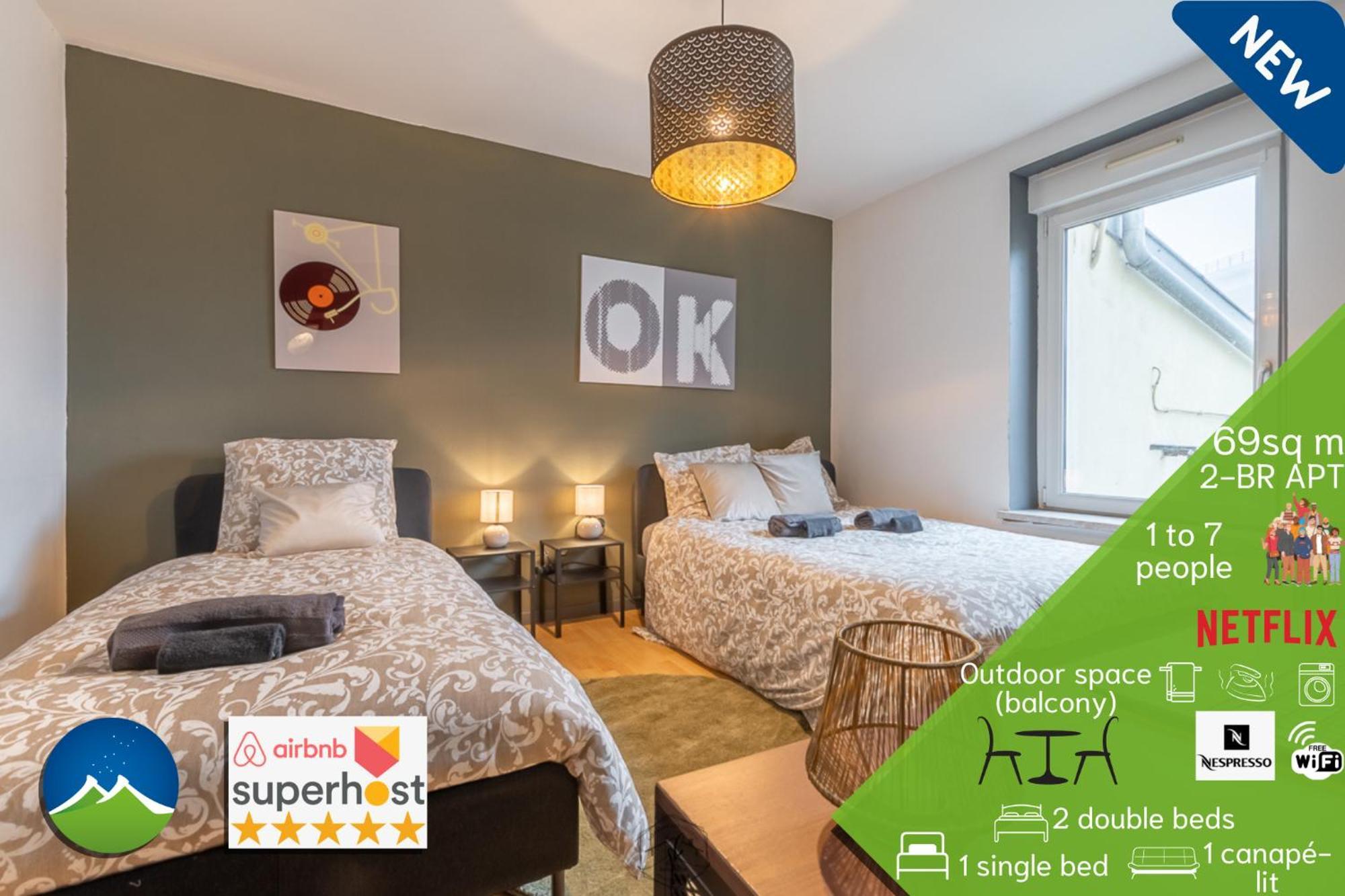 1 Studio & 4 Appts - 1 A 4 Lits - 1 A 7 Pers - 1 Immeuble - Confort, Flexibilite ------ English - 1 Studio & 4 Apts - 1 To 4 Beds - 1 To 7 Guests - Same Building - Comfort, Flexibility Hayange 外观 照片